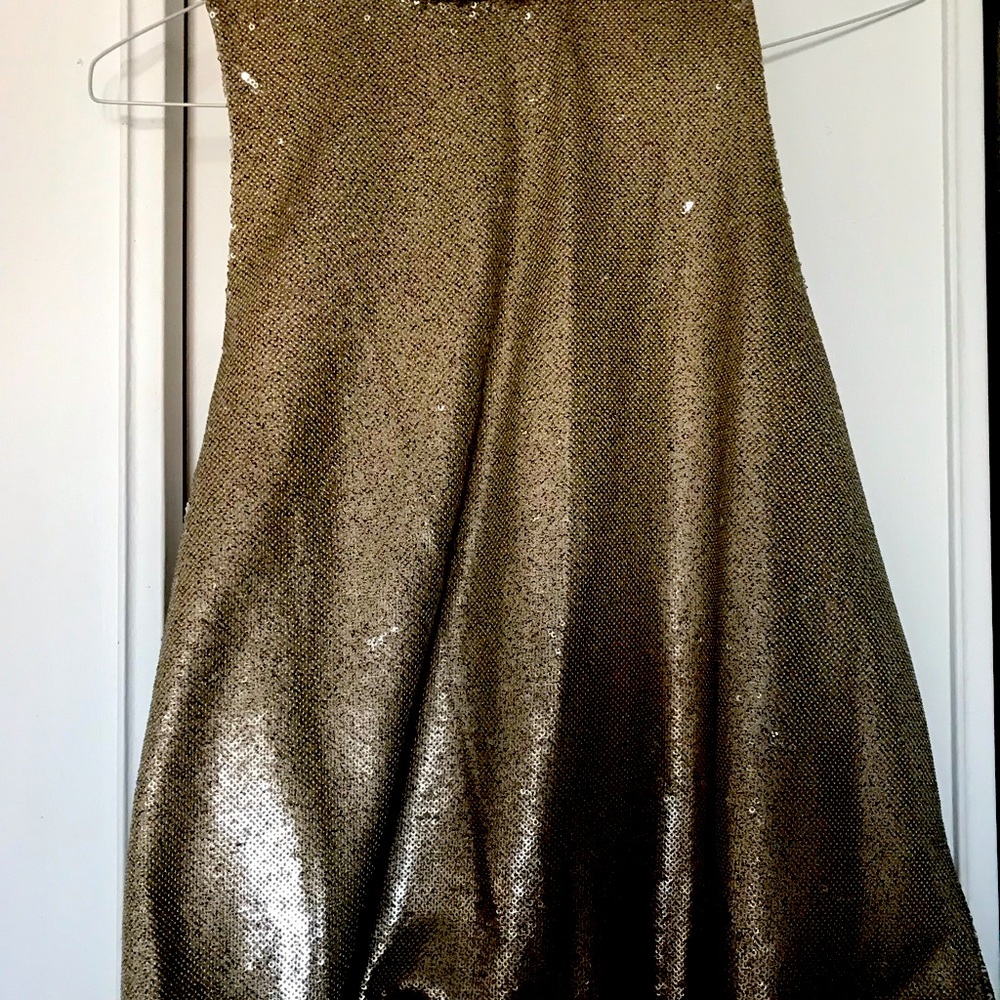 Gold sequin top (never worn)